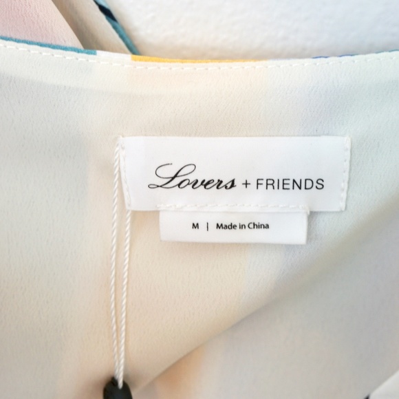 New Lovers + Friends Montague Rainbow Maxi Dress - Picture 6 of 8